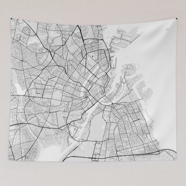 Item preview, Copenhagen City Map of Denmark - Light designed and sold by deMAP.