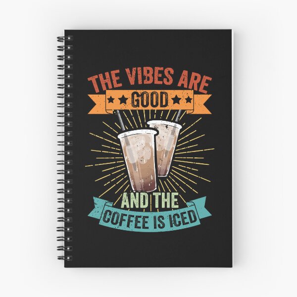 Item preview, Vintage The Vibes Are Good And The Coffee Is Iced Latte Fans designed and sold by Nessshirts.