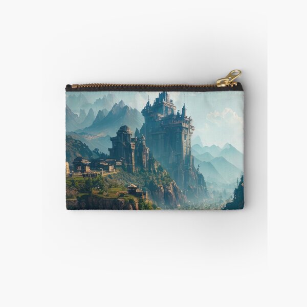 Item preview, Bird view isometric fantasy city landscape designed and sold by RK - Shop.