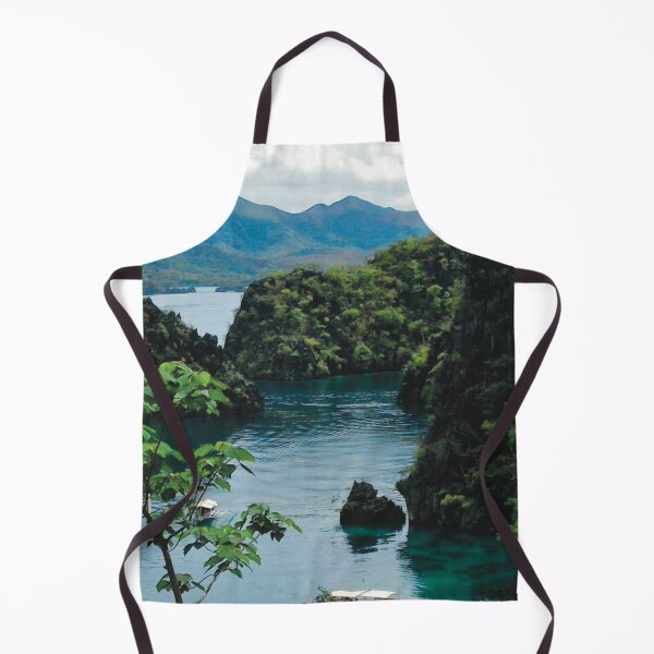 Item preview, Lake and Rock Formations IV (large canvas) designed and sold by Bernsberry Illustrations.
