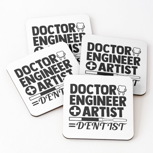Item preview, DOCTOR ENGINEER ARTIST DENTIST  designed and sold by SticerOcean.