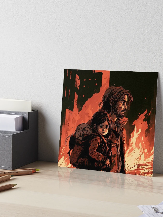 Anime Game Posters The Last Joel Of Us TLOU Canvas Poster Wall Art  Decorative Hanging Pictures 12x18inch(30x45cm)