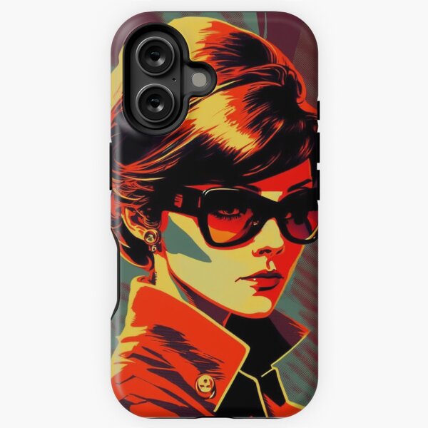Item preview, Retro SciFi Woman Spy 60s  designed and sold by RESToRAPTOR.
