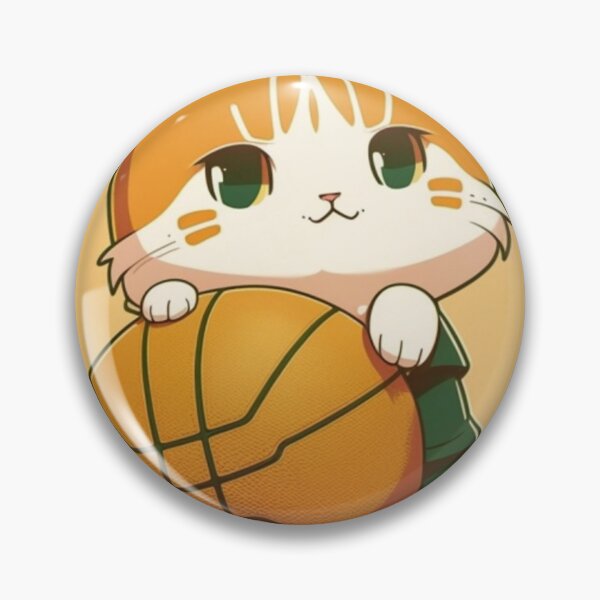 Item preview, Cute ginger cat playing basketball poster designed and sold by MEDKH02.