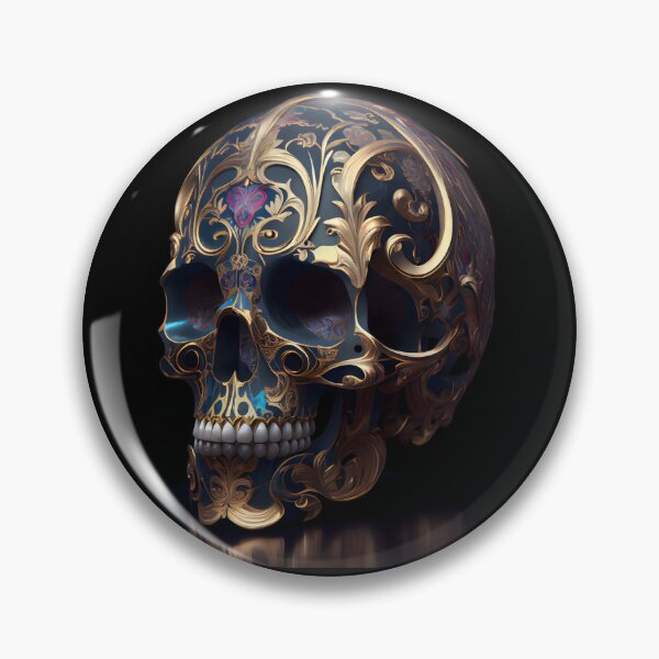 Item preview, Fabergé style skull n°6 designed and sold by digitalbrosse.