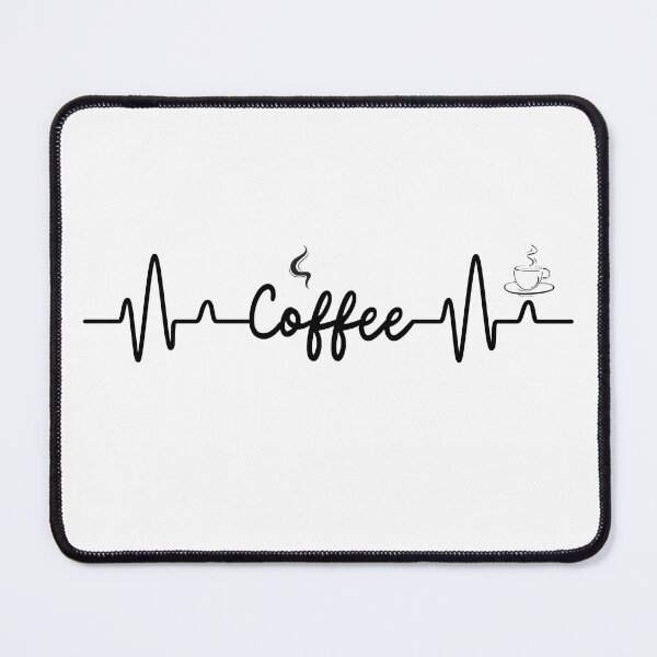 Item preview, Coffee Heartbeat coffee lovers T-Shirt designed and sold by samhawky.