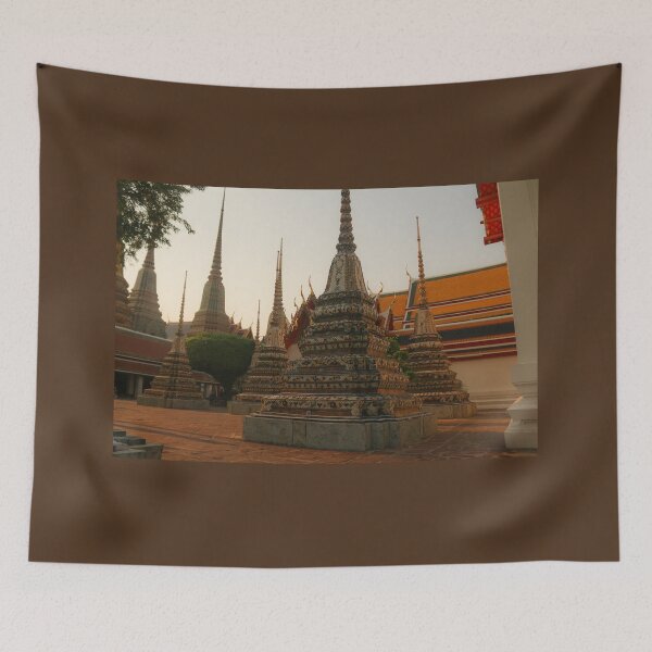 Item preview, A first group of small stupa at Phra Chedi Rai in Wat Pho temple complex, Bangkok designed and sold by kall3bu.