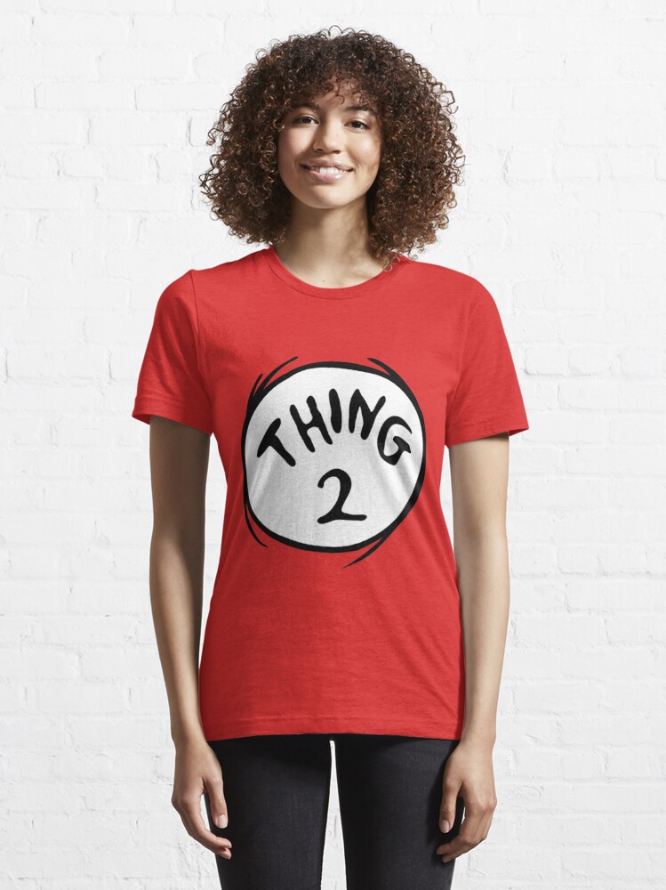 Thing 1 Thing 2  Sticker for Sale by moullknoz