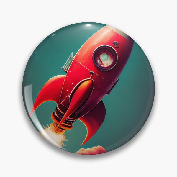 Artikelvorschau, Comical big red rocket entworfen und verkauft von iantony.
