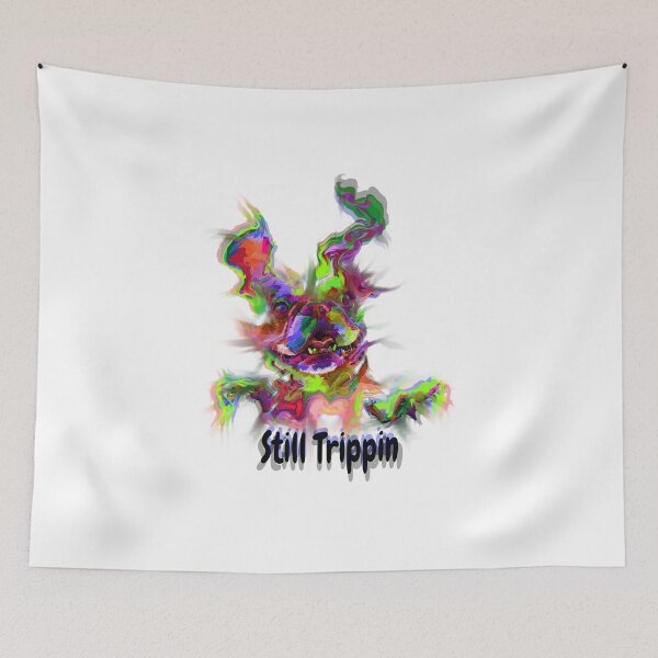 Item preview, Still Trippin Psychedelic Stoner Dog Design. designed and sold by Mitch616Art.