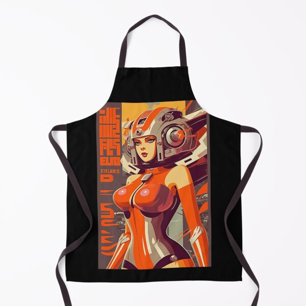 Item preview, Retro SciFi Woman robot 60s designed and sold by RESToRAPTOR.