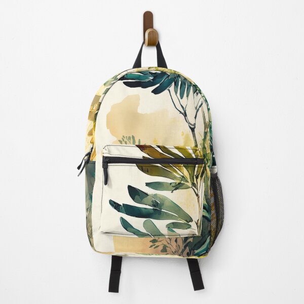 Item preview, Summer plants watercolor designed and sold by FlatLandPrints.