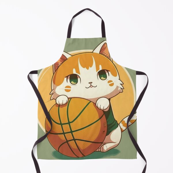 Item preview, Cute ginger cat playing basketball poster designed and sold by MEDKH02.