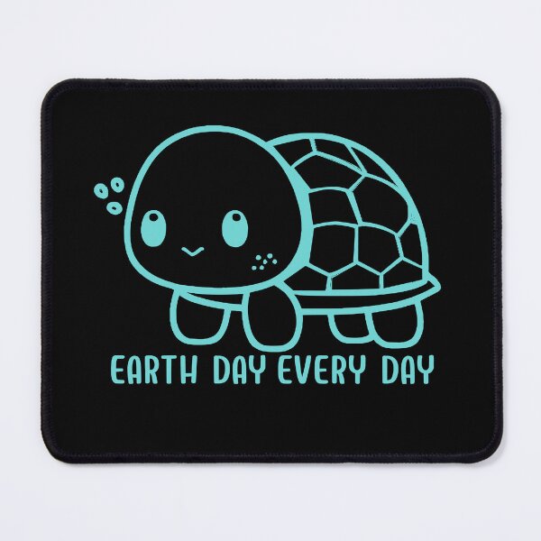 Item preview, Earth Day Every Day Save Animals Cute Turtle Art  designed and sold by Sasikharn.