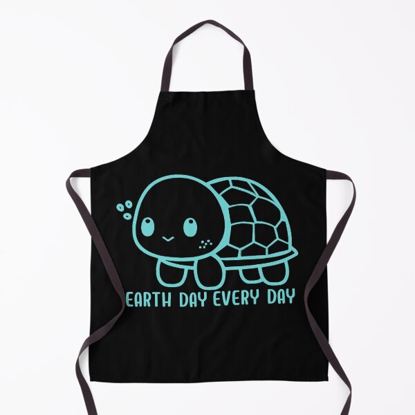 Item preview, Earth Day Every Day Save Animals Cute Turtle Art designed and sold by Sasikharn.