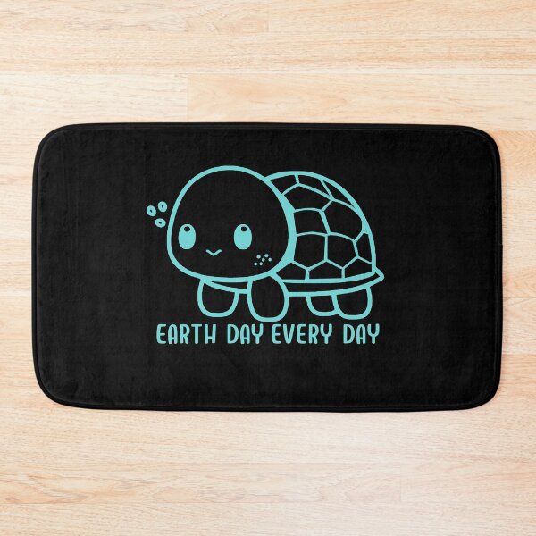 Item preview, Earth Day Every Day Save Animals Cute Turtle Art  designed and sold by Sasikharn.
