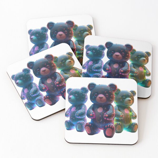 Item preview, Wonderful and Beautiful Glowing Teddies designed and sold by GloriousArtSKD.