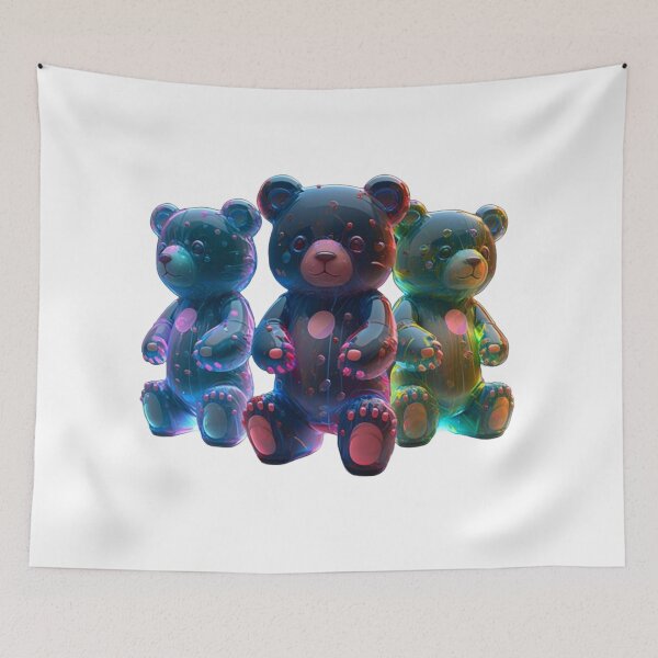 Item preview, Wonderful and Beautiful Glowing Teddies designed and sold by GloriousArtSKD.