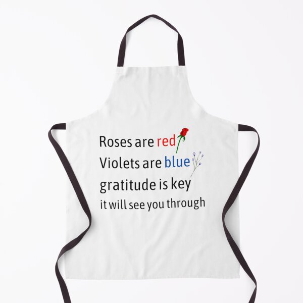 Item preview, Roses are red violets are blue gratitude is key it will see you through designed and sold by TeePassion.