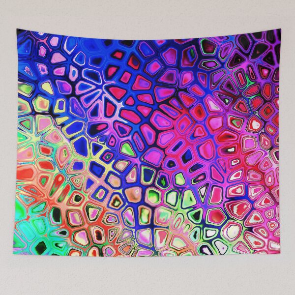 Item preview, Fancy, Funky Cool and Colorful Abstract Pattern designed and sold by pugmom4.