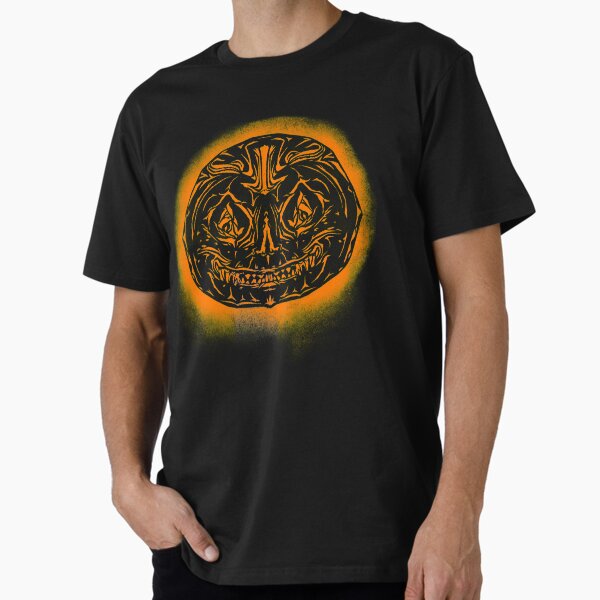 Cut Out Pumpkin Head Premium T-Shirt