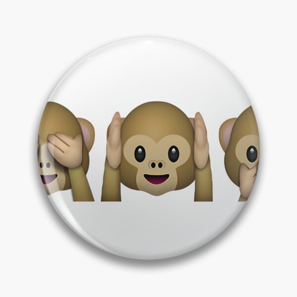 Item preview, Emoji - See No Evil, Hear No Evil, Speak No Evil Essential  designed and sold by barasubahppai.
