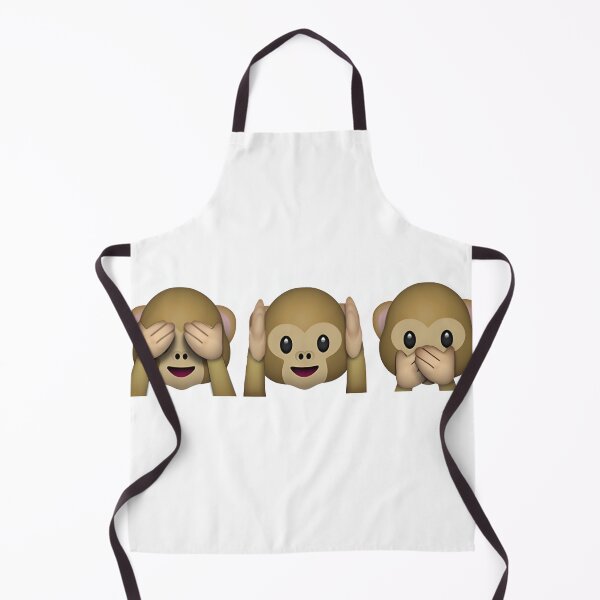 Item preview, Emoji - See No Evil, Hear No Evil, Speak No Evil Essential  designed and sold by barasubahppai.