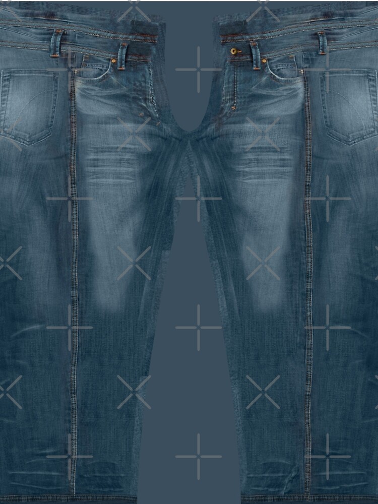 Blue Jeggings Creased by GrizzlyGaz