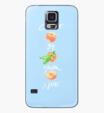 Ruf mich mit deinem Namen an - Drei Pfirsiche Hülle & Klebefolie für Samsung Galaxy