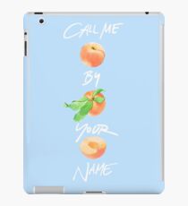 Ruf mich mit deinem Namen an - Drei Pfirsiche iPad-Hülle & Klebefolie