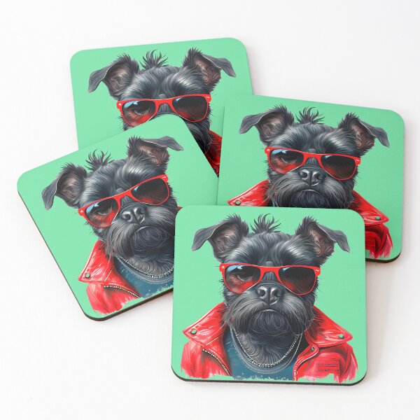 Item preview, Street black terrier designed and sold by Hoity-Toity.