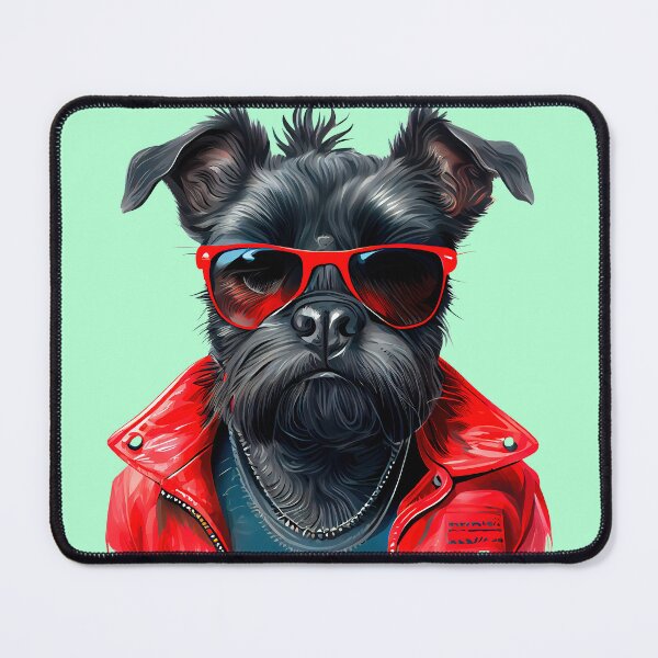Item preview, Street black terrier designed and sold by Hoity-Toity.
