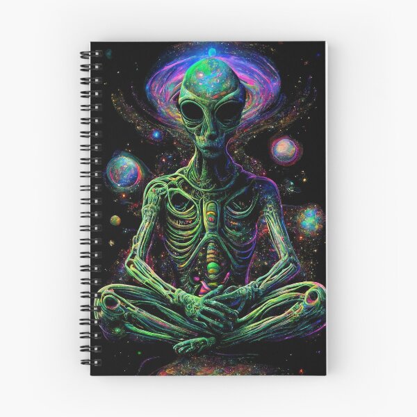 Item preview, Alien Meditation designed and sold by Omni ⭐⭐⭐⭐⭐.