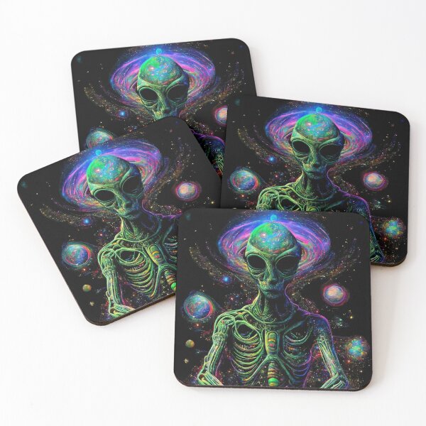 Item preview, Alien Meditation designed and sold by Omni ⭐⭐⭐⭐⭐.