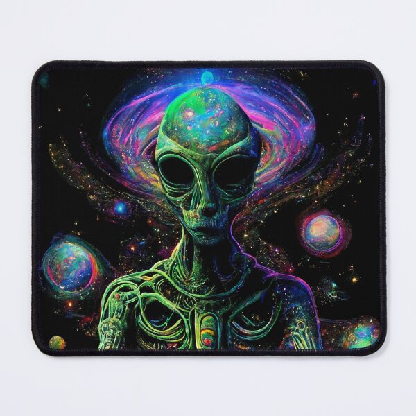 Item preview, Alien Meditation designed and sold by Omni ⭐⭐⭐⭐⭐.