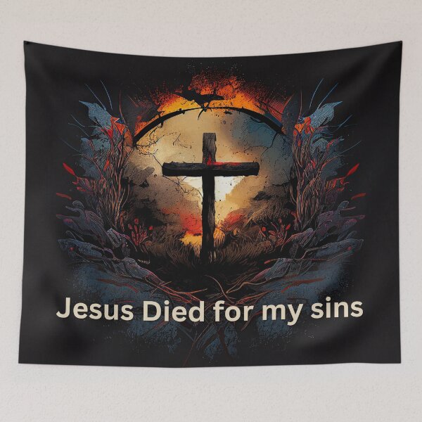 Item preview, Jesus Died for my Sins V4 designed and sold by Family Journey with God.