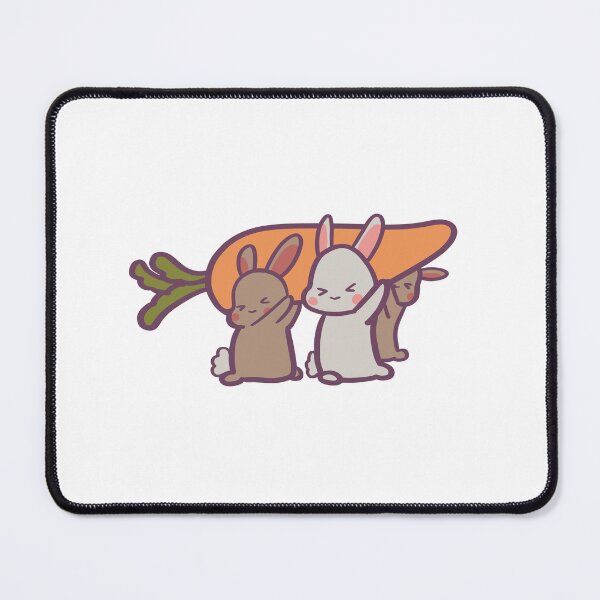 Item preview, Cute Bunny Rabbit Teamwork designed and sold by ThumboArtBumbo.