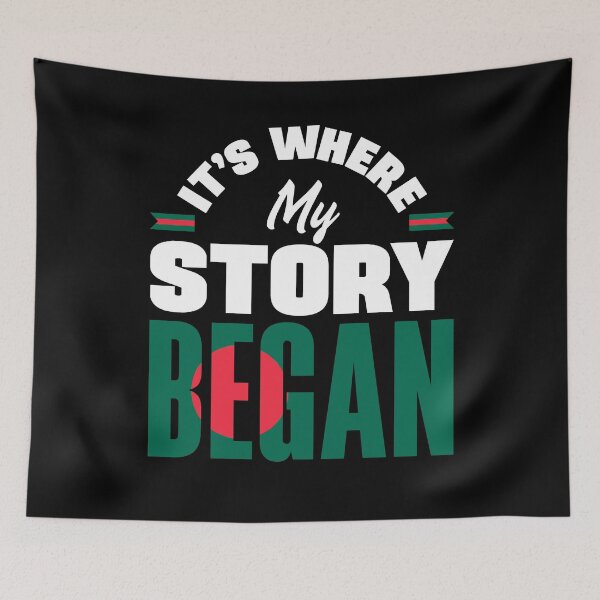 Aperçu de l'œuvre Bangladeshi Bangladesh Bangladeshi Flag Quote créée et vendue par ShopTheStyle.