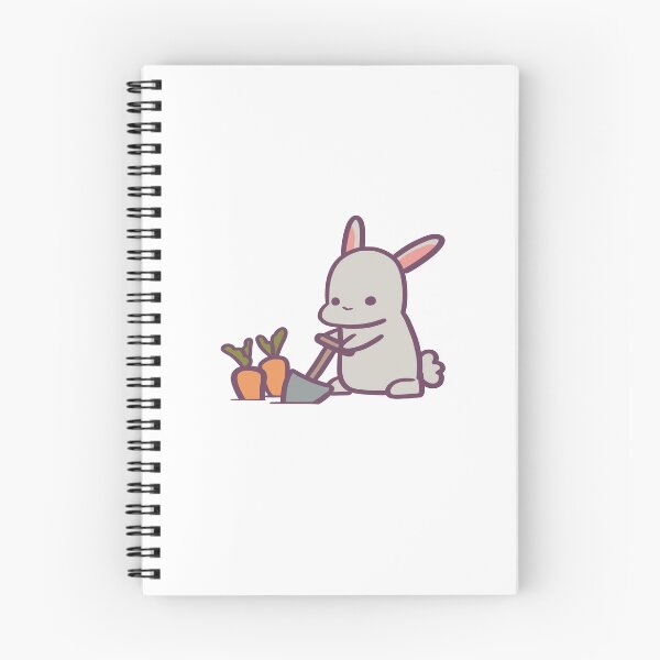 Item preview, Kawaii Bunny Rabbit Farming Crops designed and sold by ThumboArtBumbo.