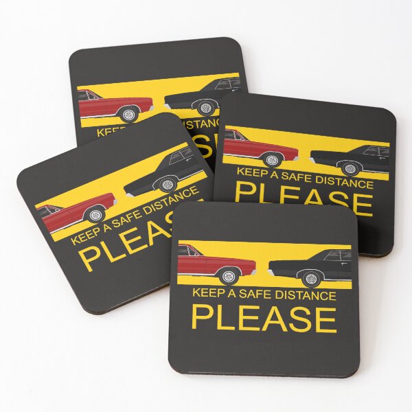 Item preview, Keep a safe distance. designed and sold by safetyguide.
