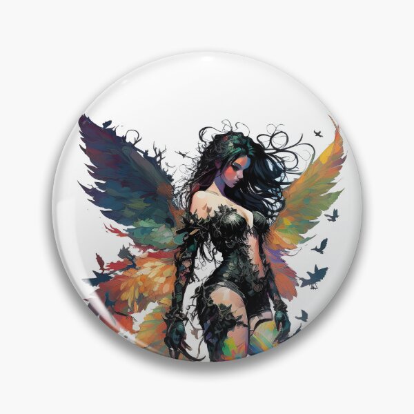 Item preview, Beautiful Goth Fairy - Fantasy Art designed and sold by Seeker7Seven.