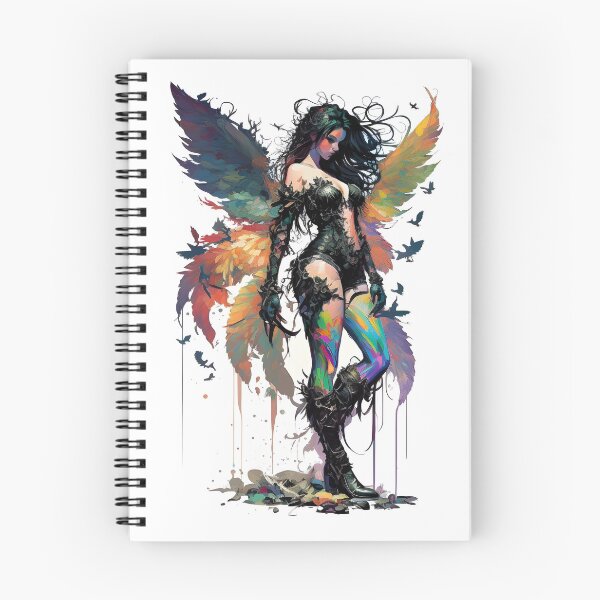 Item preview, Beautiful Goth Fairy - Fantasy Art designed and sold by Seeker7Seven.