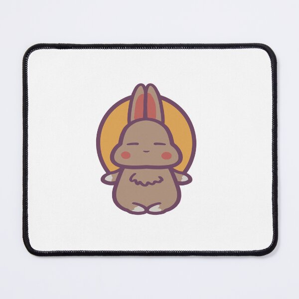 Item preview, Cute Zen Bunny Rabbit Meditating designed and sold by ThumboArtBumbo.