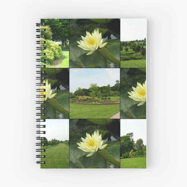 Item preview, Hyde Hall Collage with Water Lilies designed and sold by MidnightMelody.