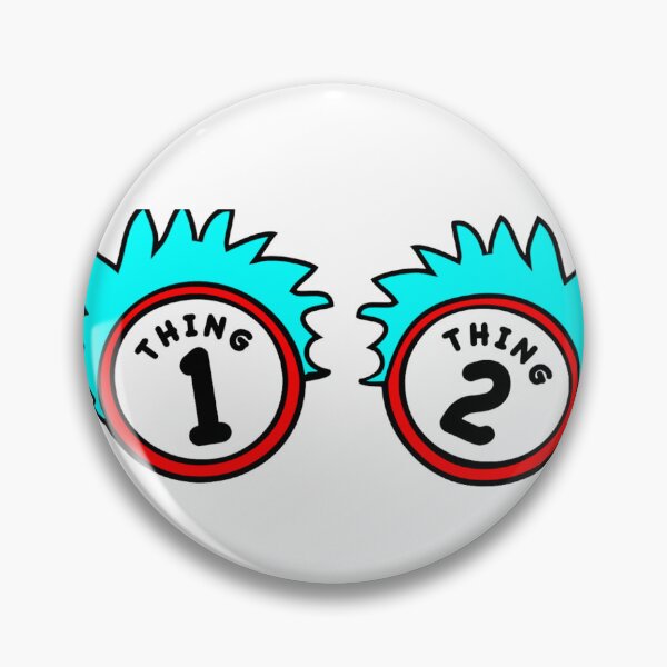 Item preview,  Thing 1 Thing 2  designed and sold by moullknoz.