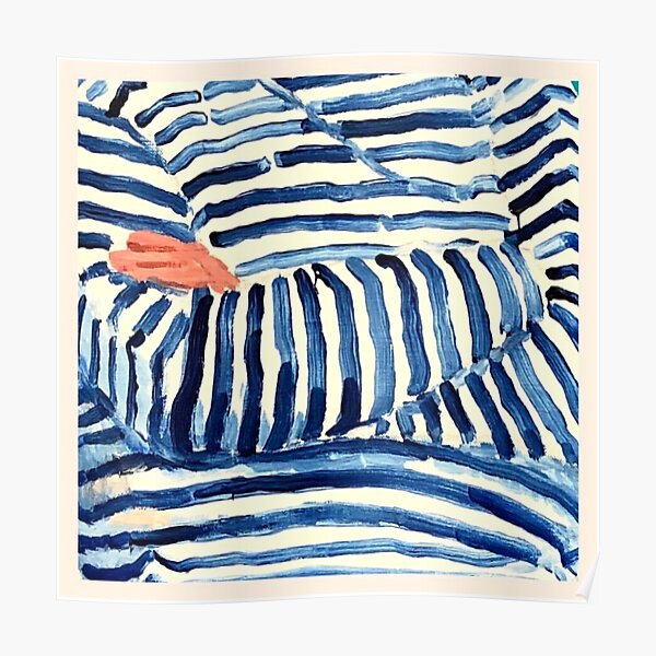 Art vintage de David Hockney | David Hockney Peintures expressionnistes Poster