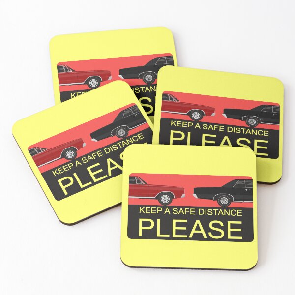 Item preview, Keep a safe distance. designed and sold by safetyguide.