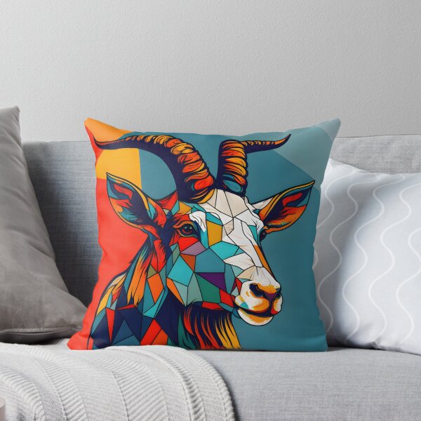 Item preview, A close up of a goat's face designed and sold by Warehouse46.