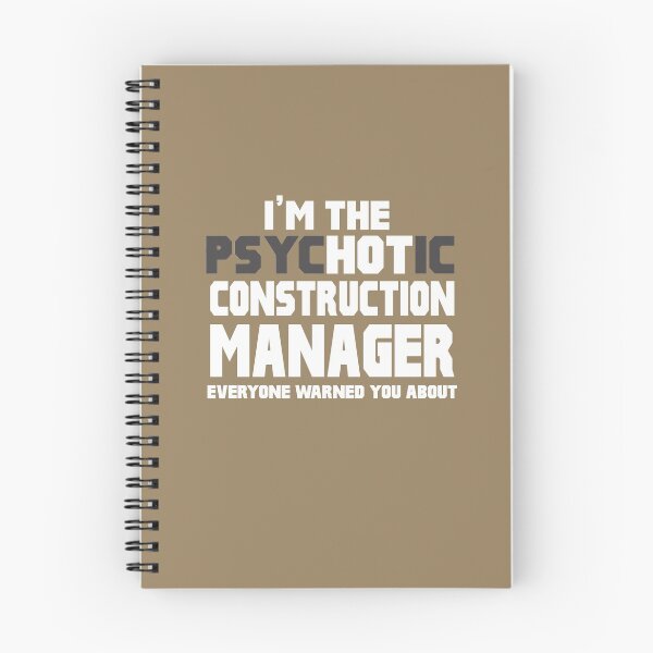 Item preview, I'm The Psychotic Construction Manager designed and sold by AlwaysAwesome.