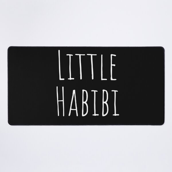 Item preview, A little habibi white typography designed and sold by garniturex.